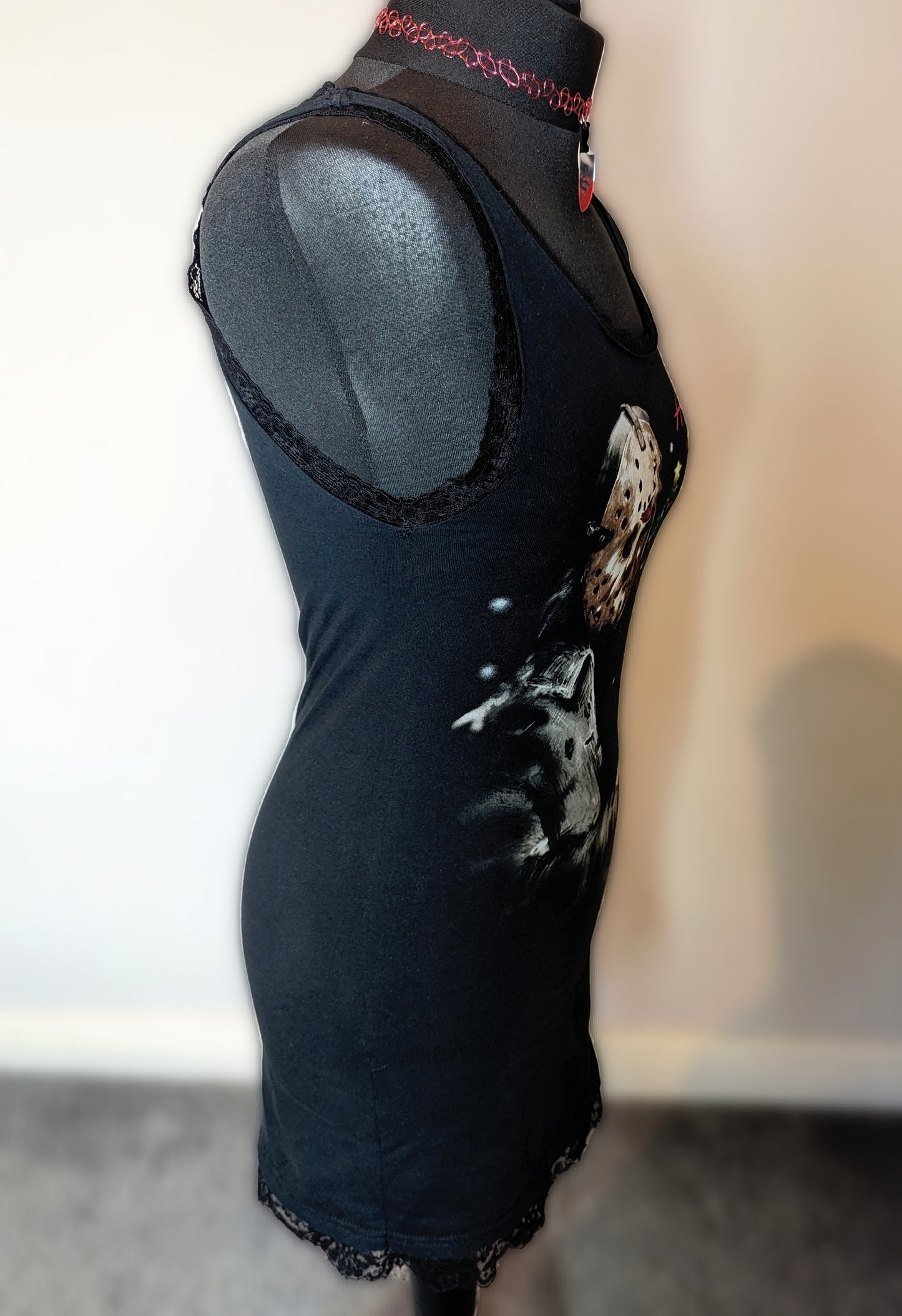 Jason Vorhees Christmas Bodycon Dress