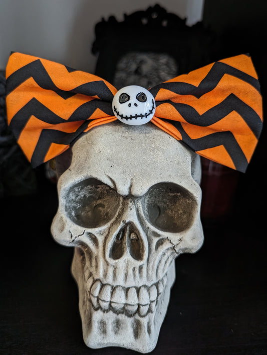 Pumpkin King Hair Bow