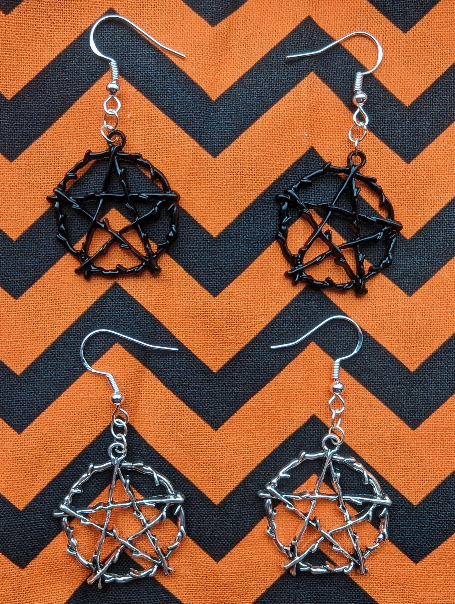 Pentagram Earrings