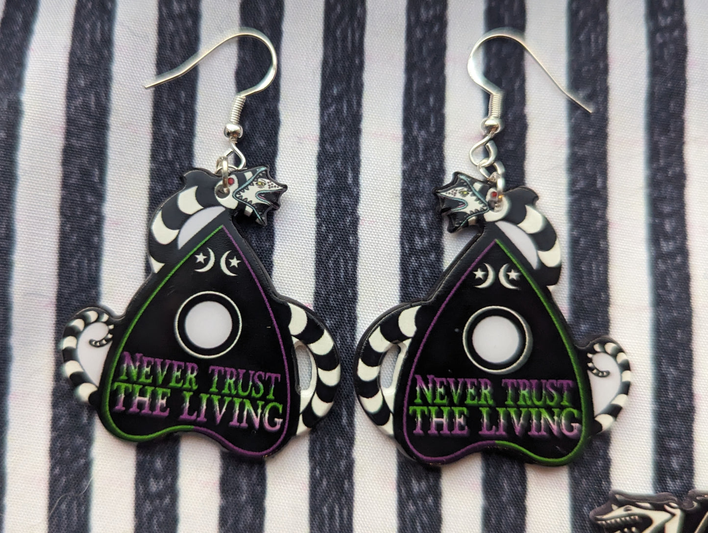 Beetlejuice Earrings