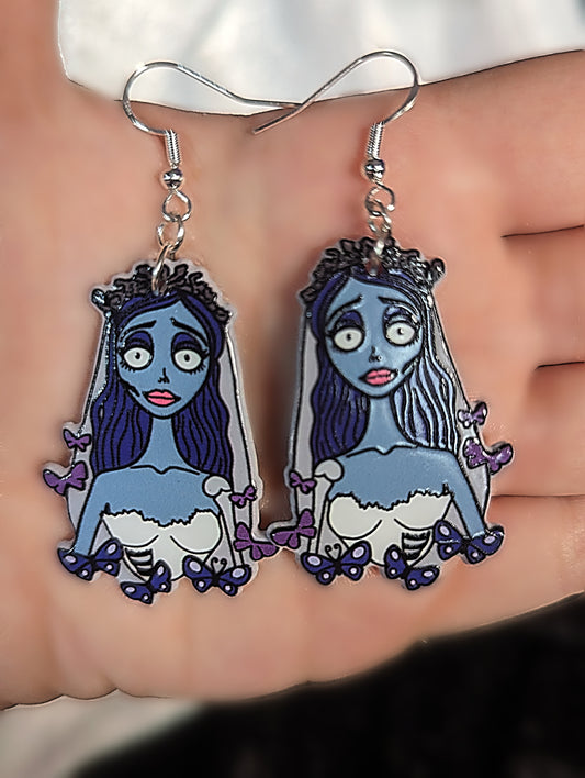 Emily Corpse Bride Earrings