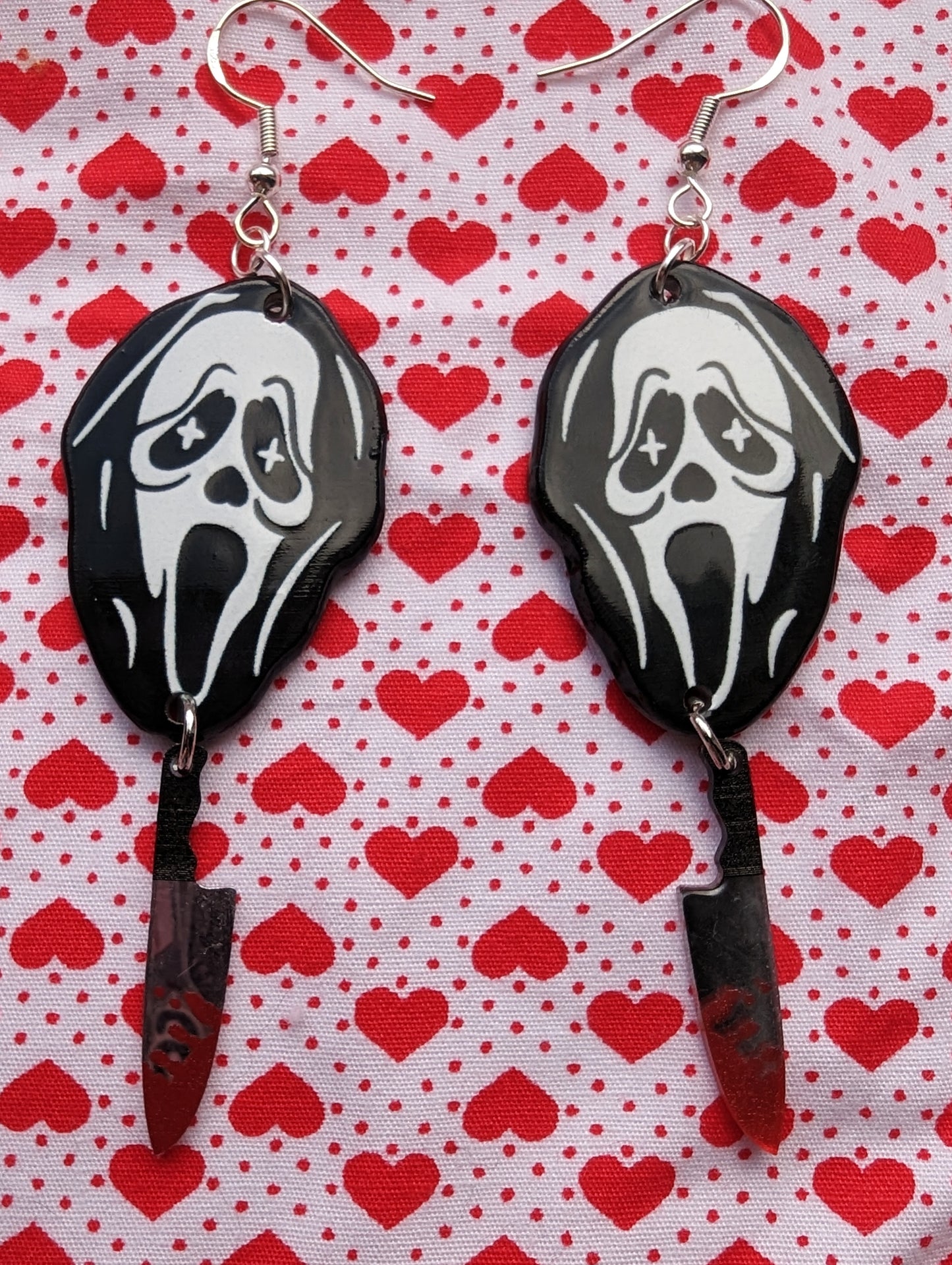 Ghostface Earrings