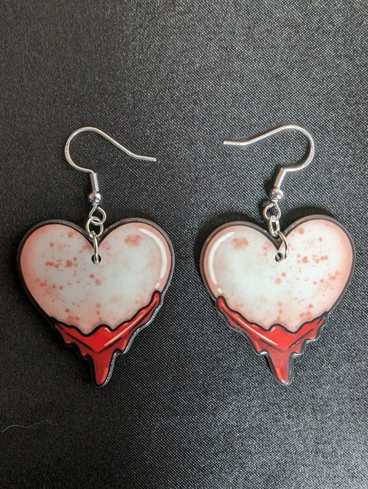 Bleeding Heart Earrings