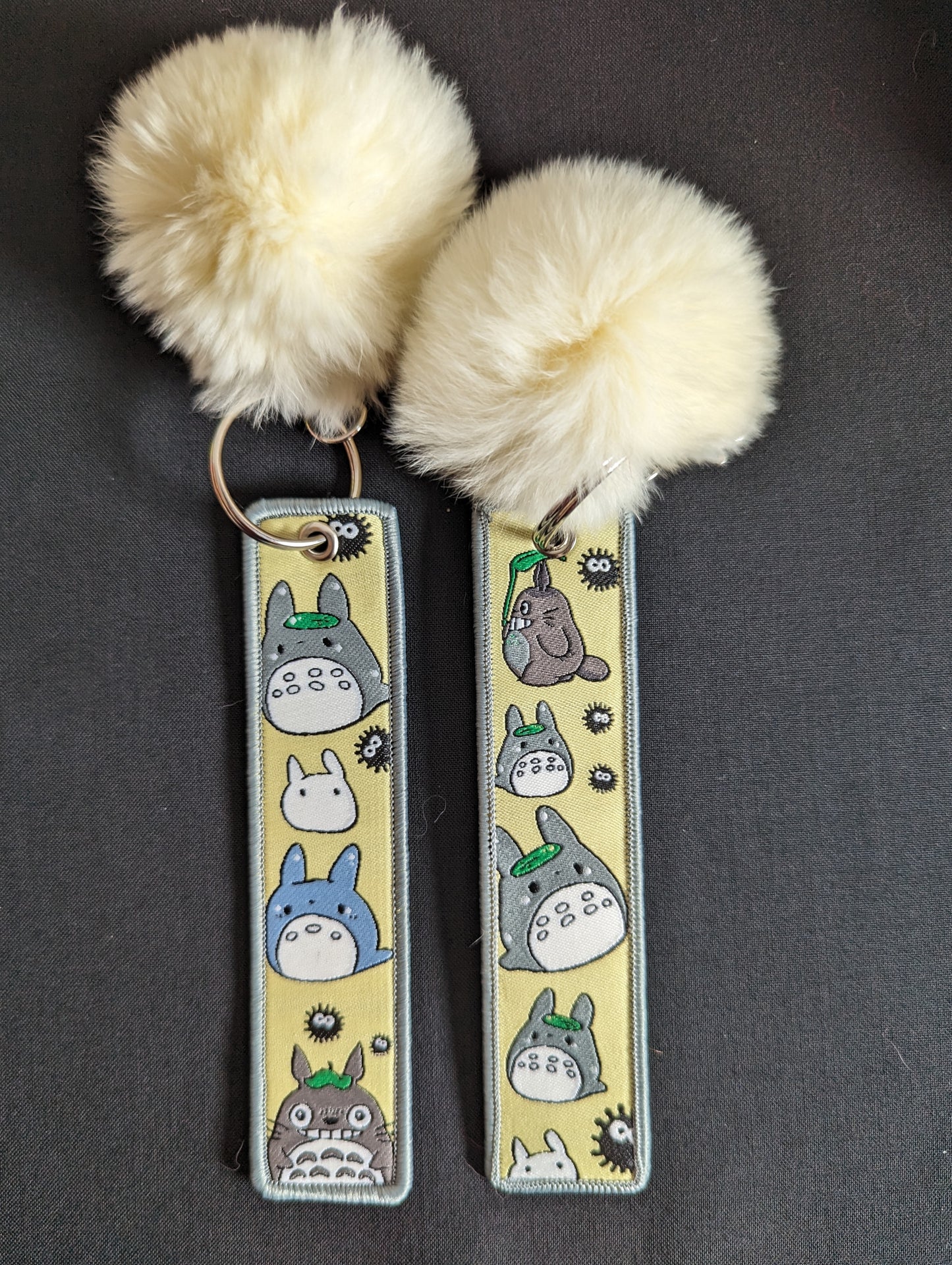 My Neighbour Totoro Pom Pom Keychain