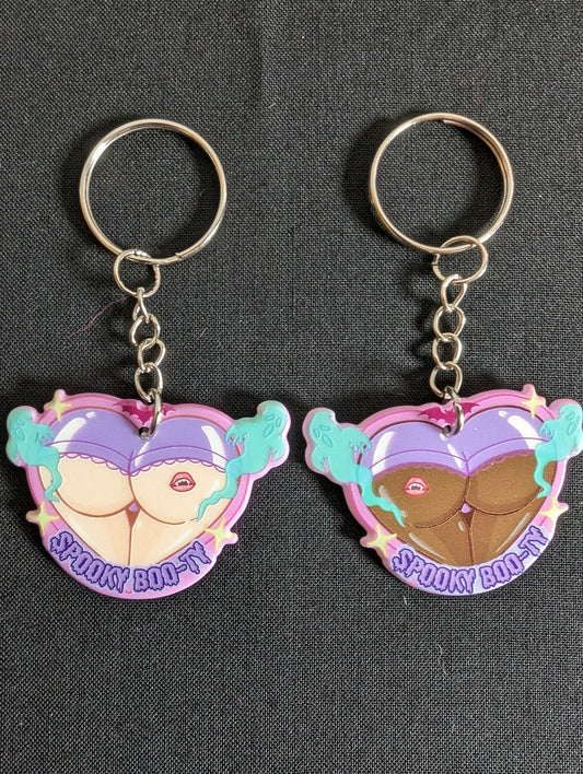 Spooky Booty keyring