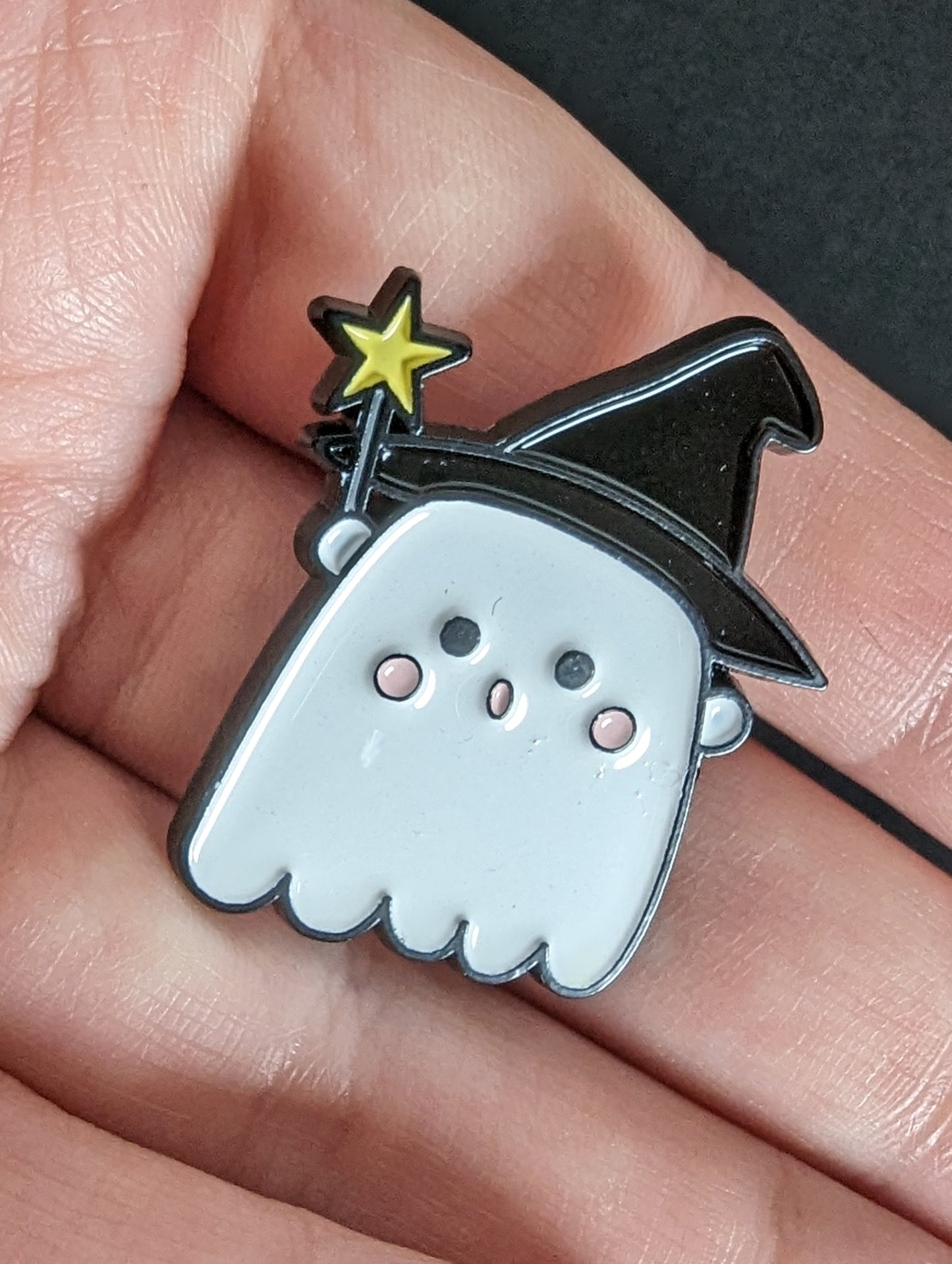 Cute Ghost Pin Badge