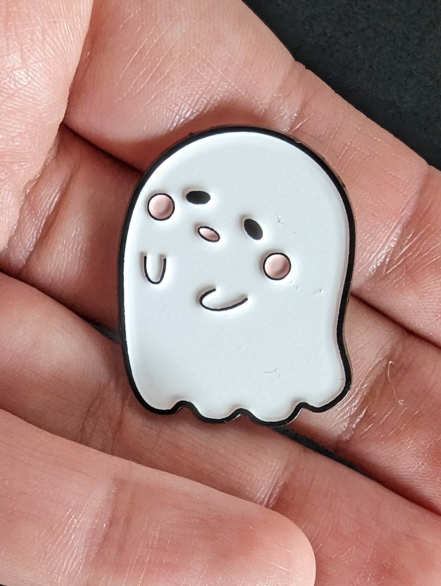 Cute Ghost Pin Badge