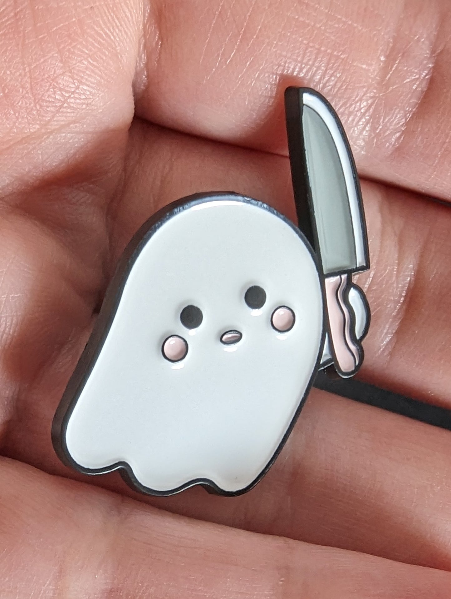 Cute Ghost Pin Badge