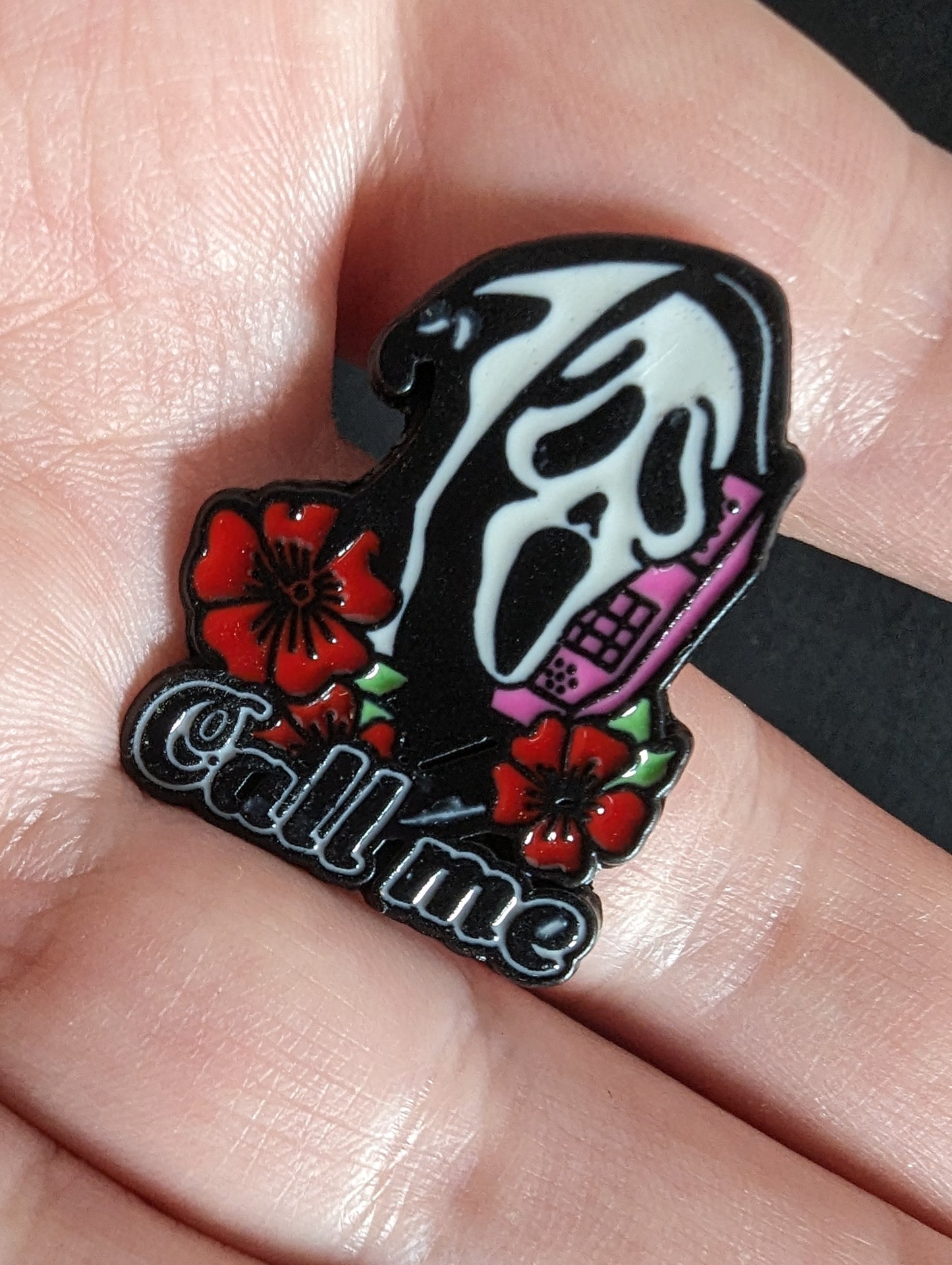 Ghostface Pin Badge