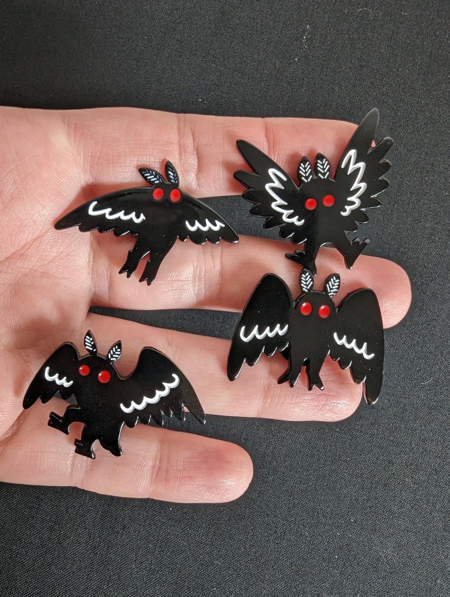 Mothman Pin Badge