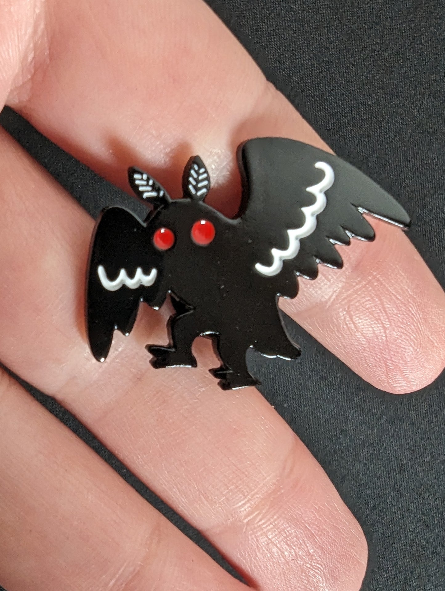 Mothman Pin Badge