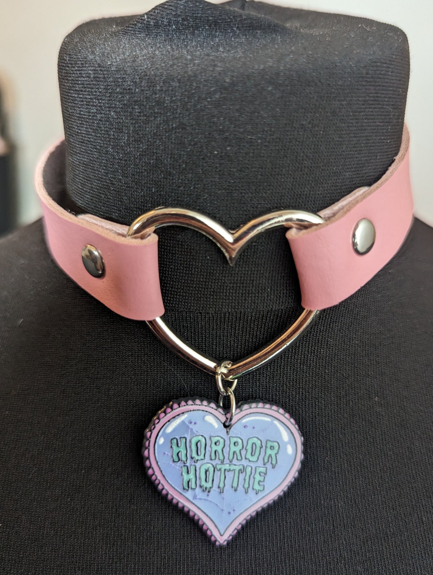 Horror Hottie Heart Choker