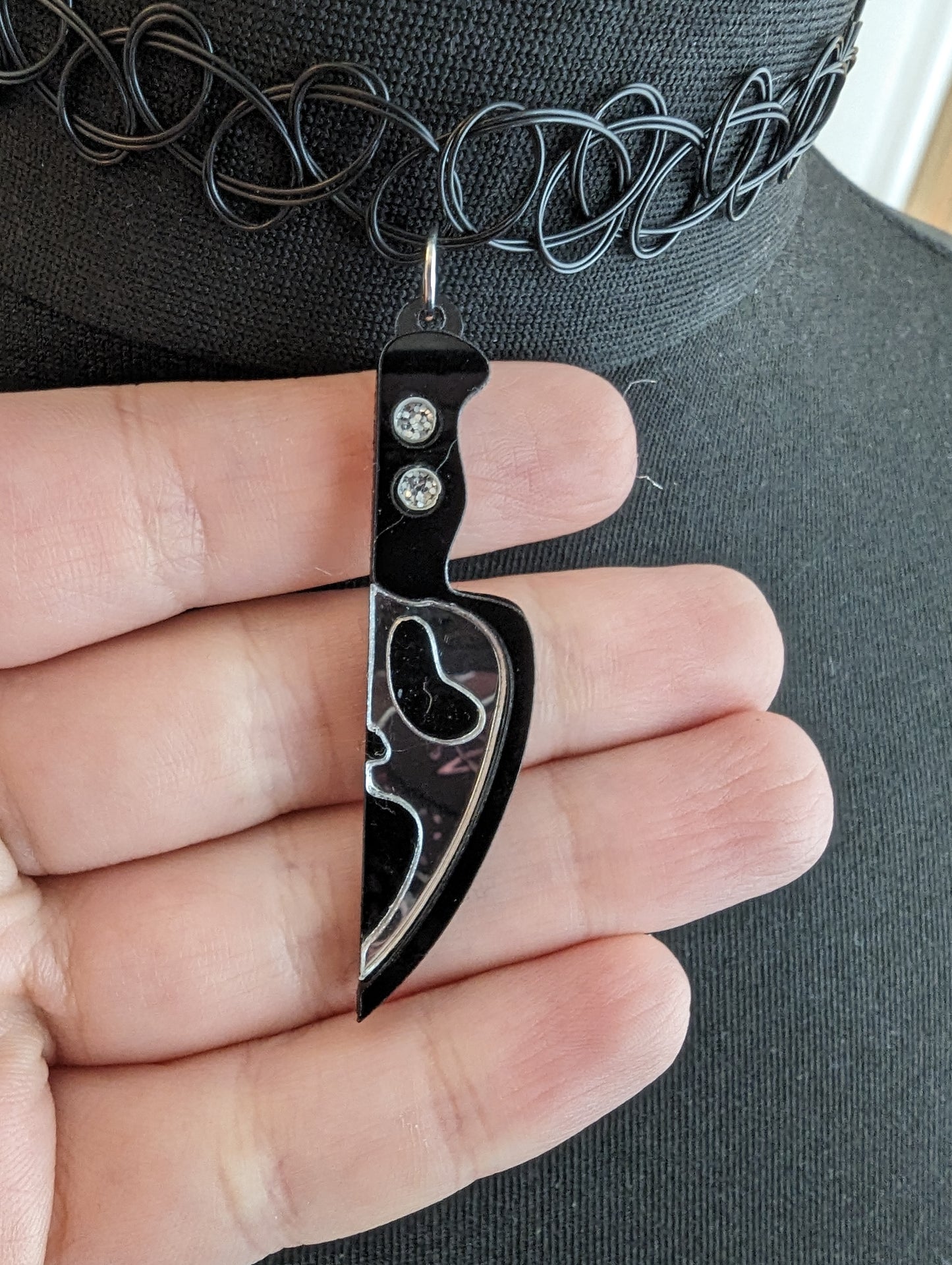 Ghostface Knife Choker