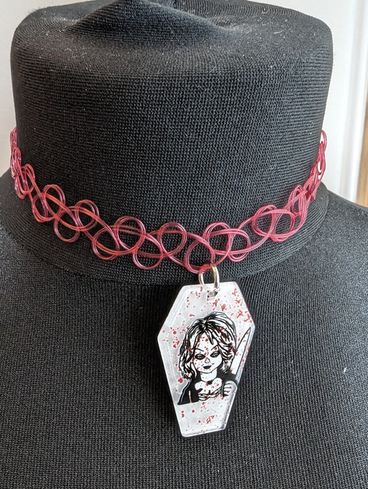 Coffin Tiffany Tattoo Choker