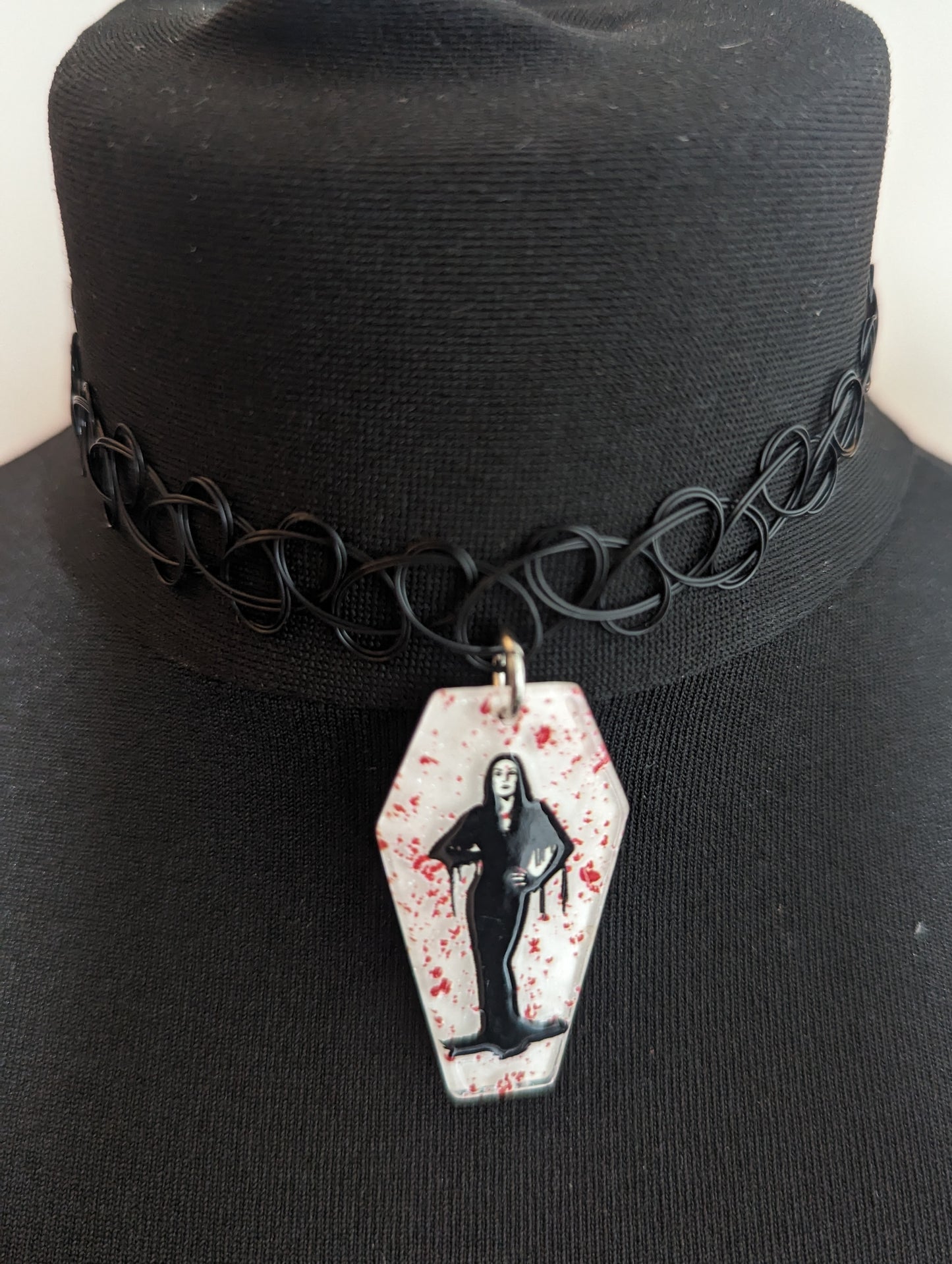 Coffin Tattoo Choker