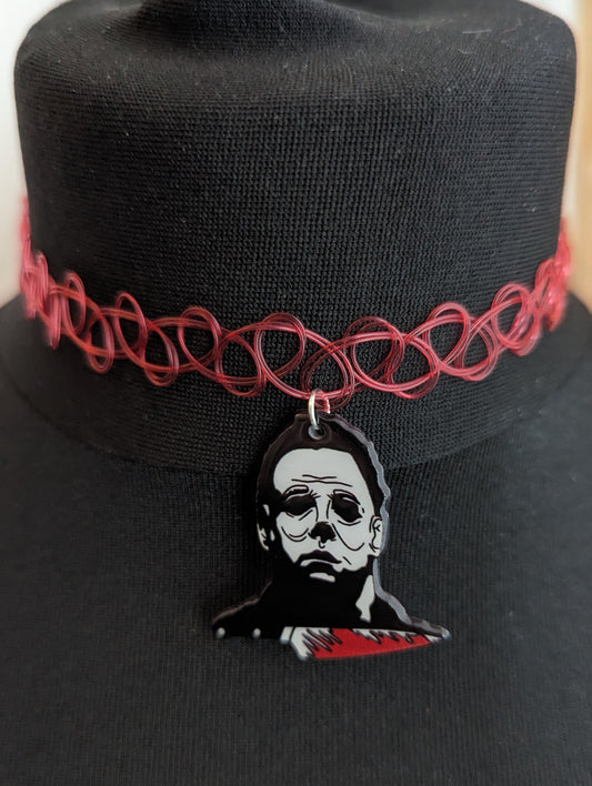 Michael Myers Tattoo Choker