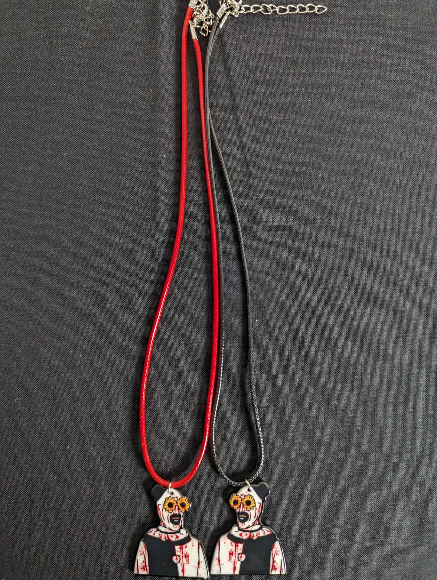 Art The Clown Cord Necklace