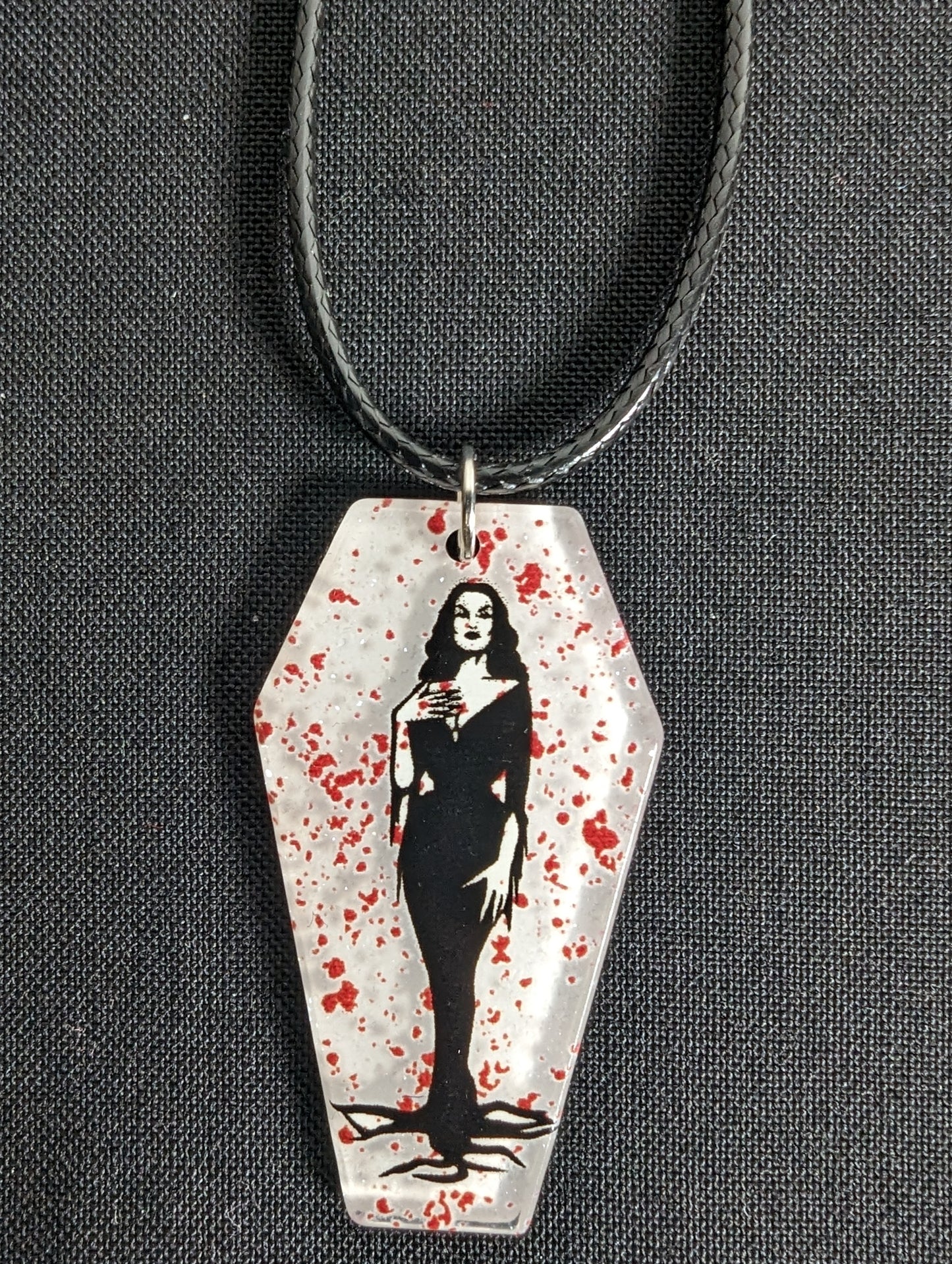 Coffin Character Cord Necklace