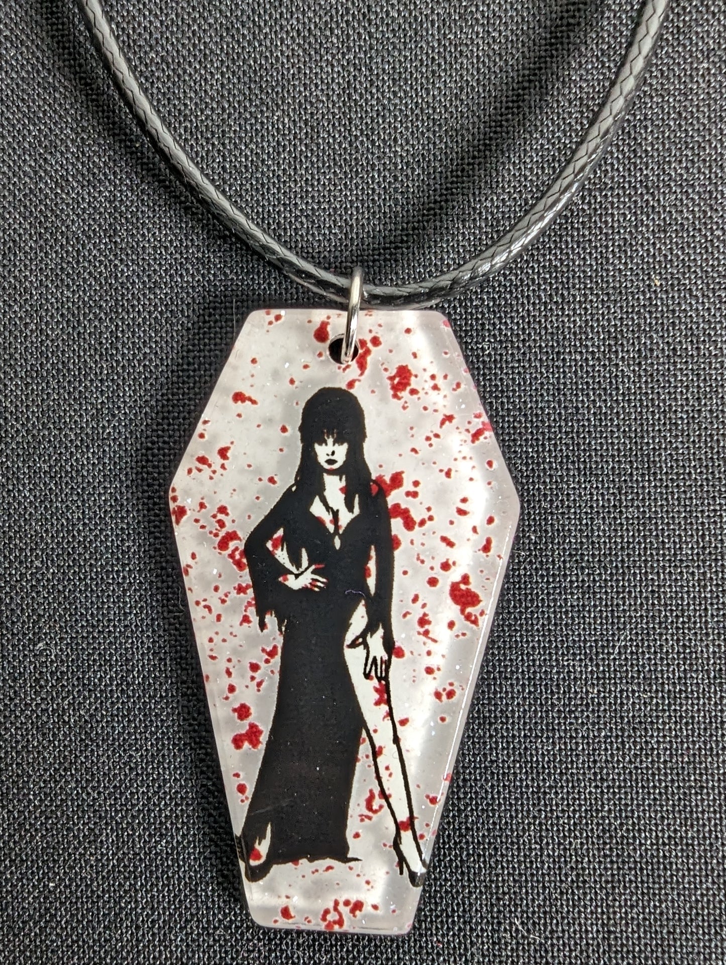 Coffin Character Cord Necklace