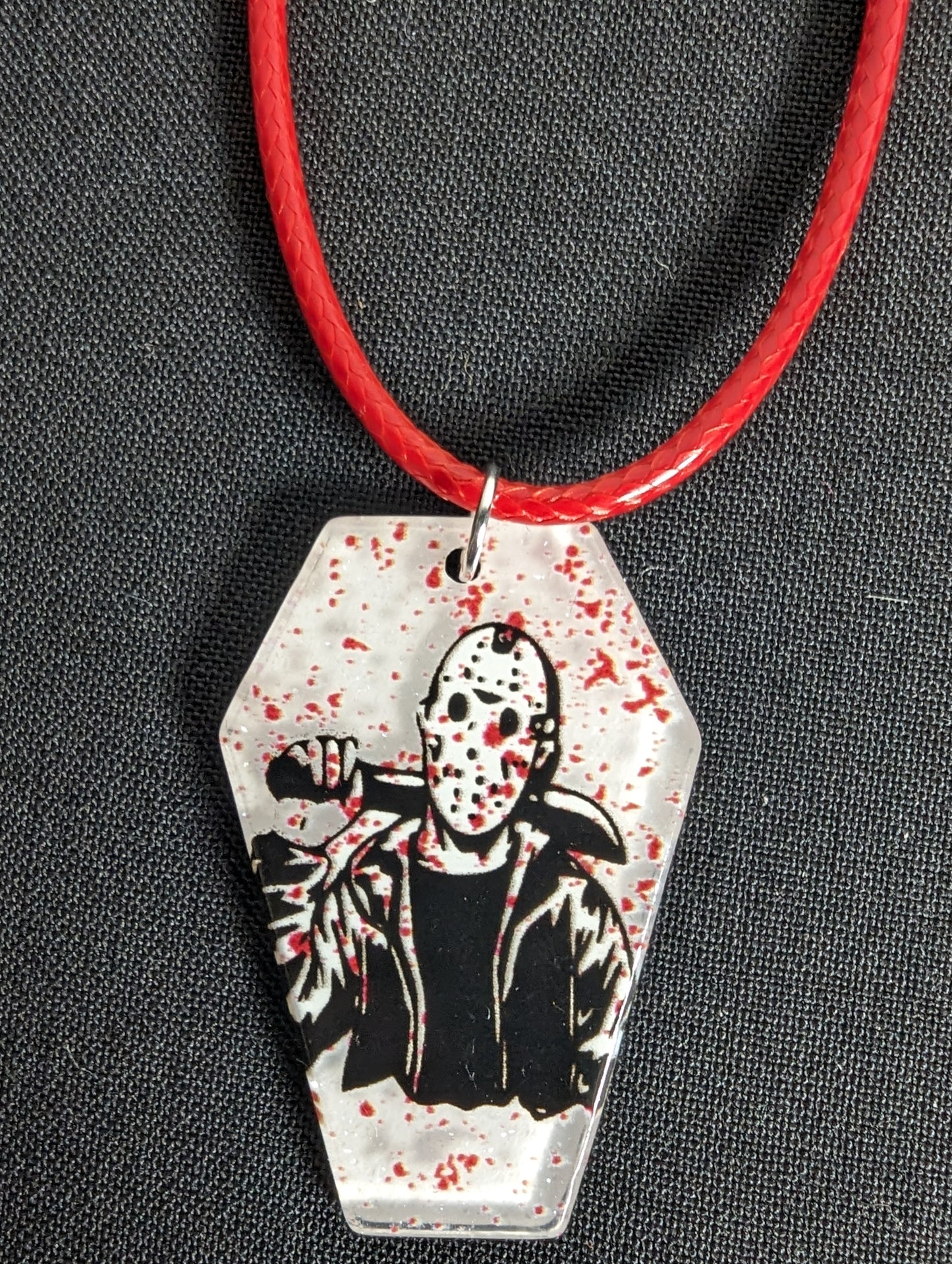 Coffin Character Cord Necklace