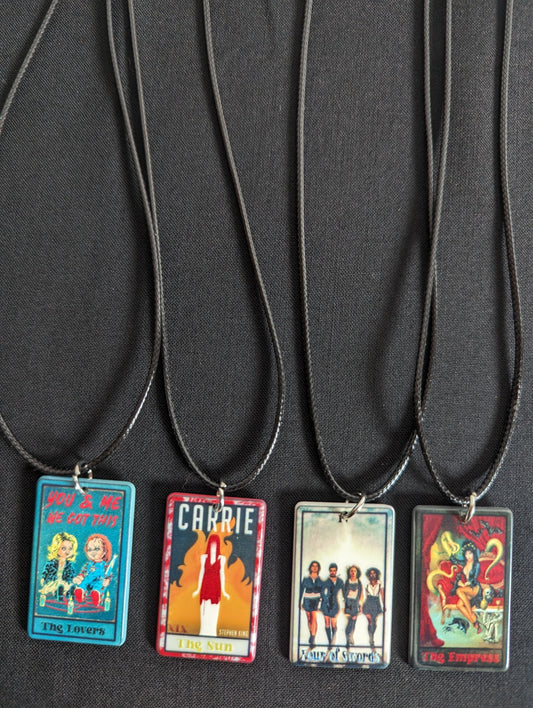 Horror Tarot Necklace