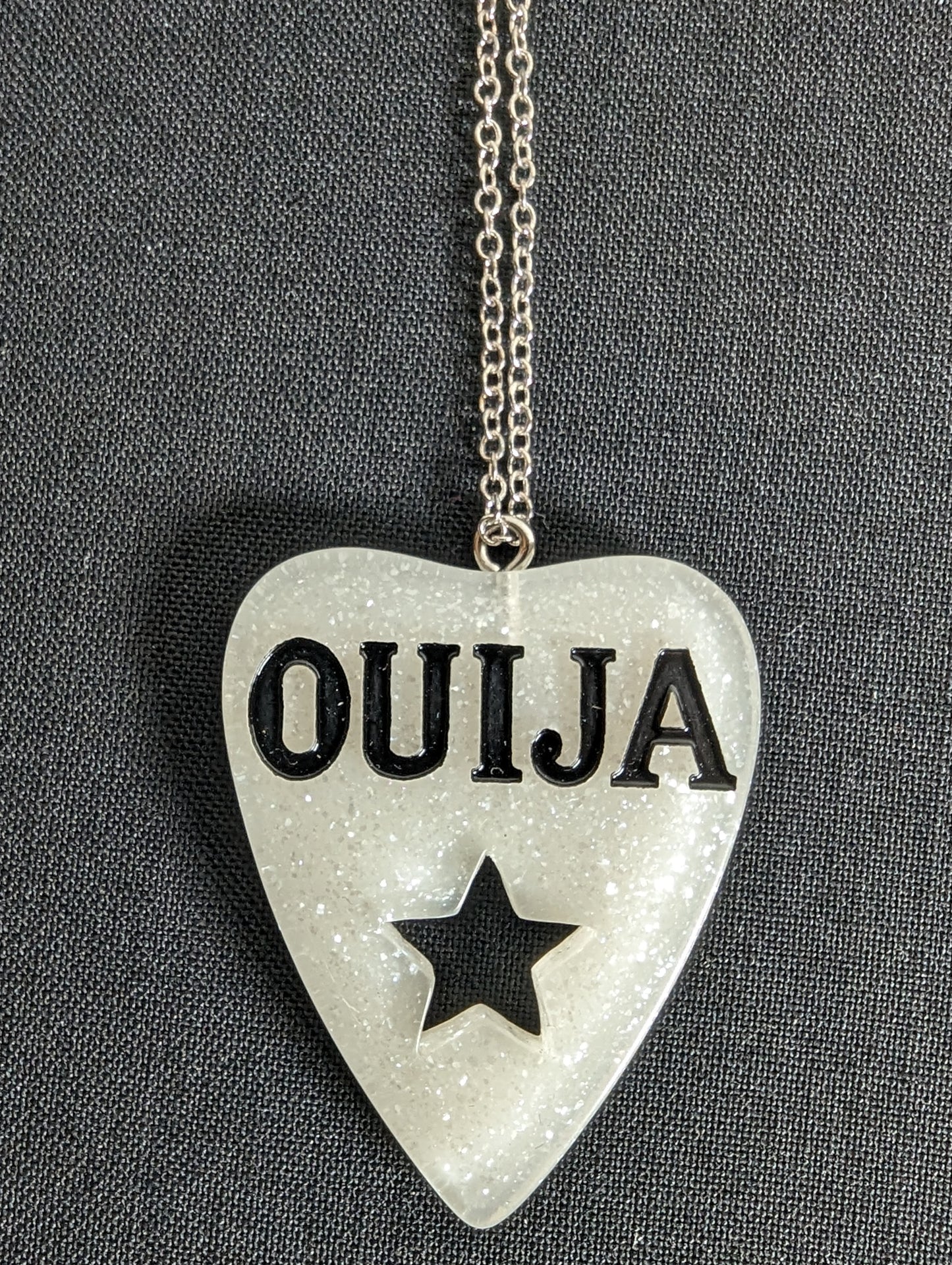 Ouija Silver Necklace