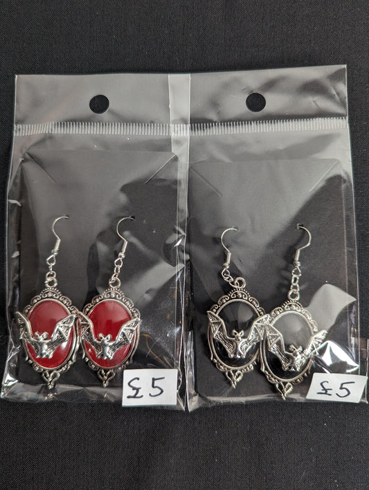 Bat Gothic Earrings