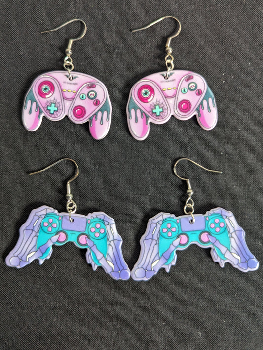 Games Controller Earrings