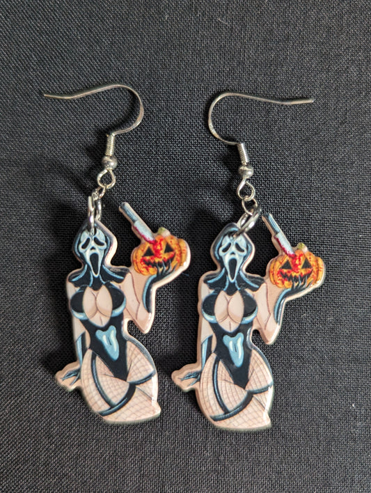 Ghostface Sexy Earrings