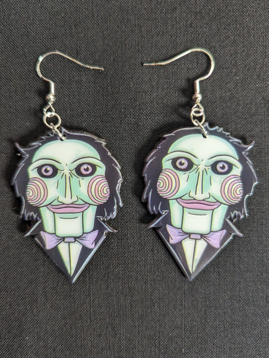 Jigsaw Earrings