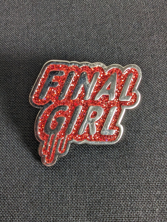 Final Girl Pin Badge