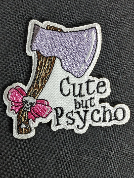 Cute but Psycho Axe Patch