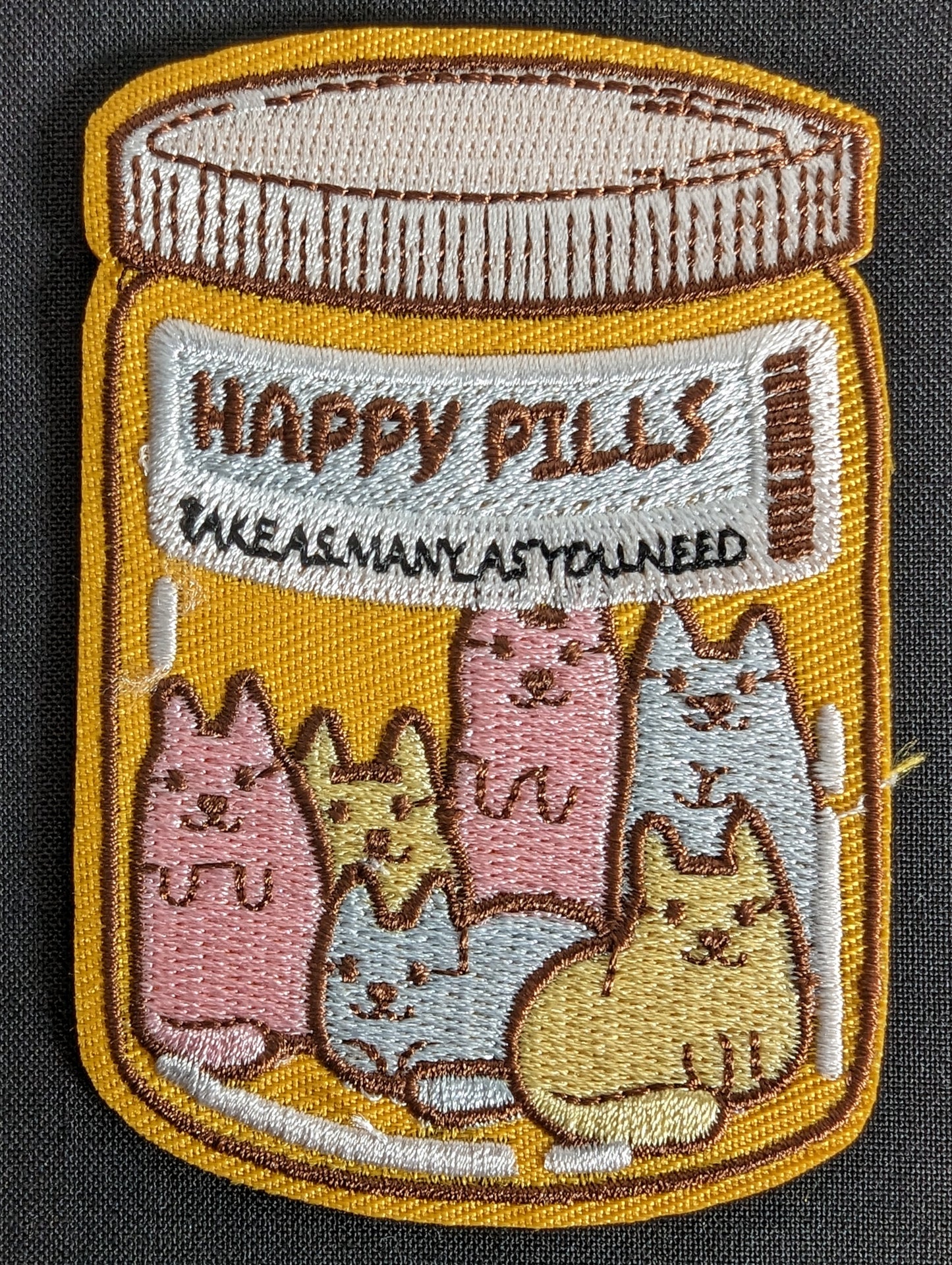 Cat Happy Pills Patch