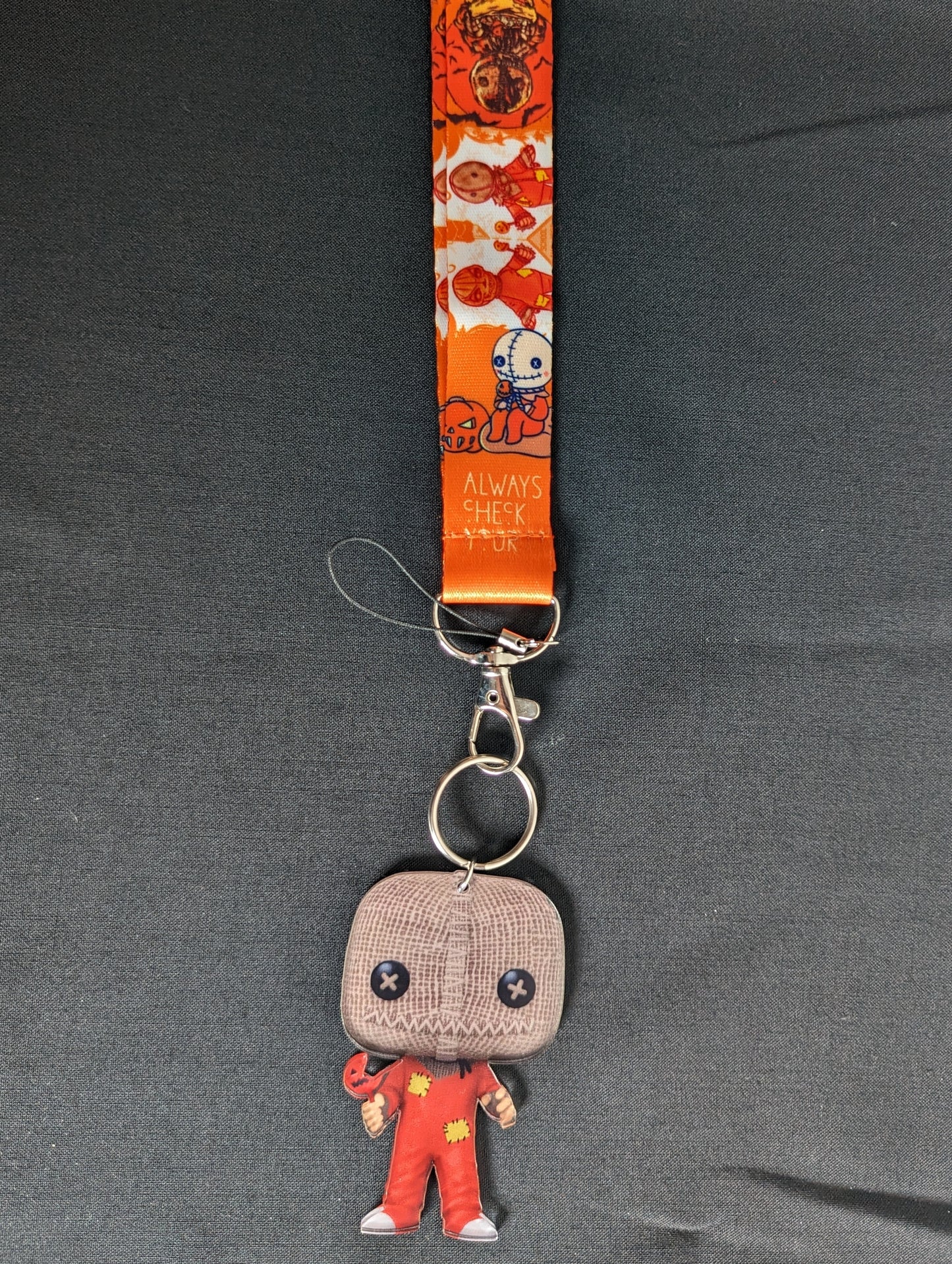 Trick R Treat Character Lanyard