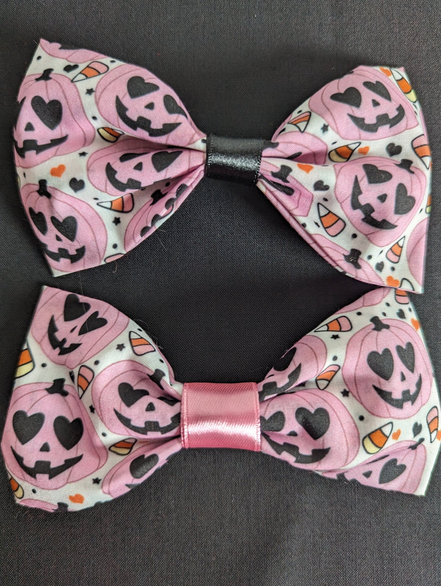 Pink Pumpkin Hair Bow
