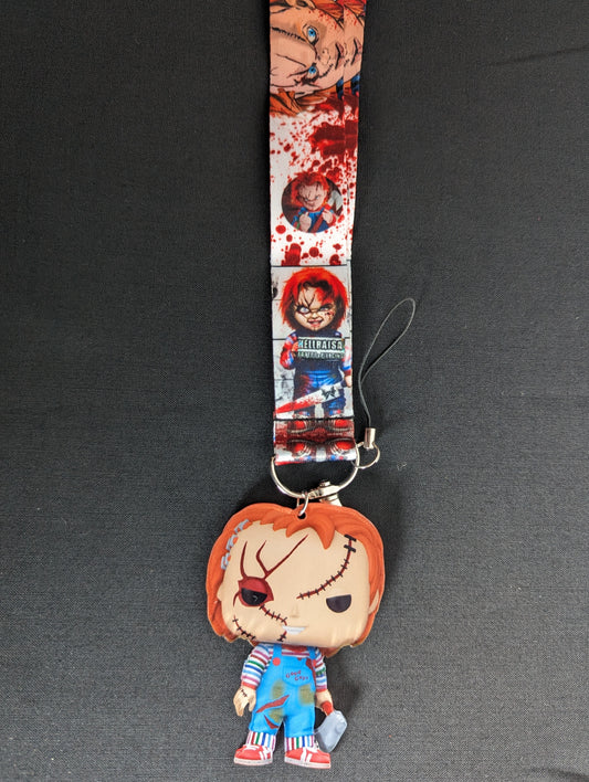 Chucky Character Lanyard