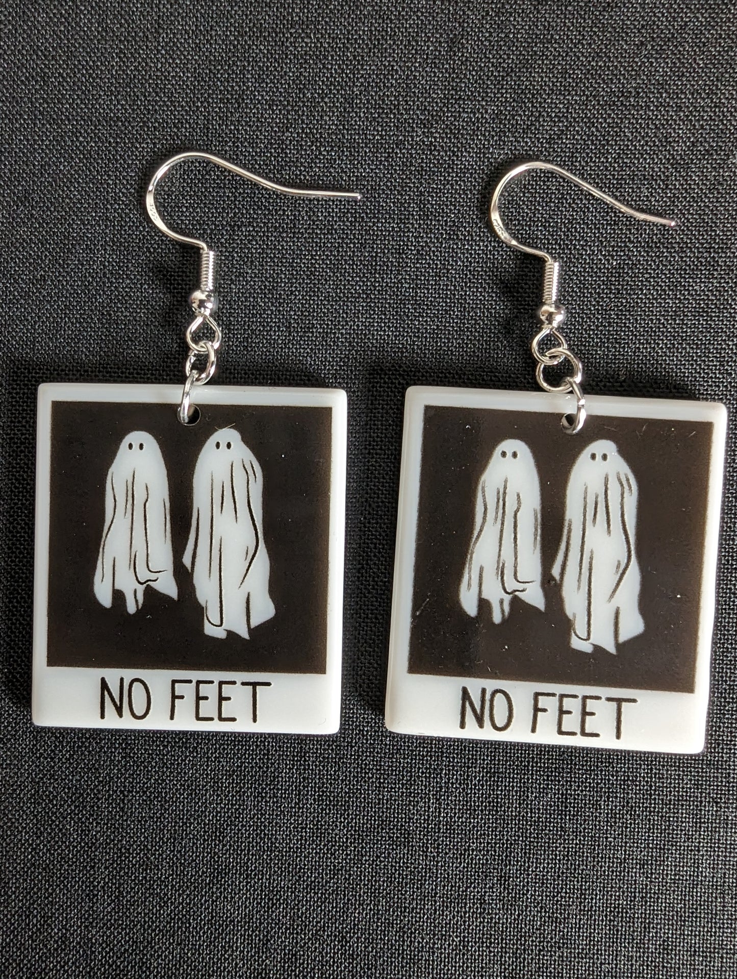 Beetlejuice Ghost Earrings