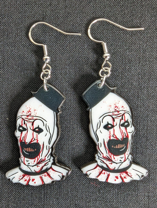 Art the Clown Terrifier Earrings