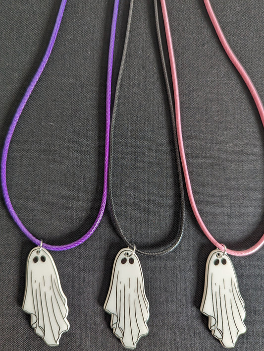 Ghost Cord Necklace