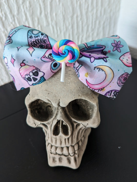Candy Witch Hair Bow