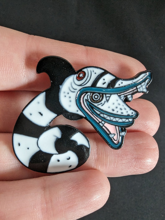 Sandworm Pin Badge