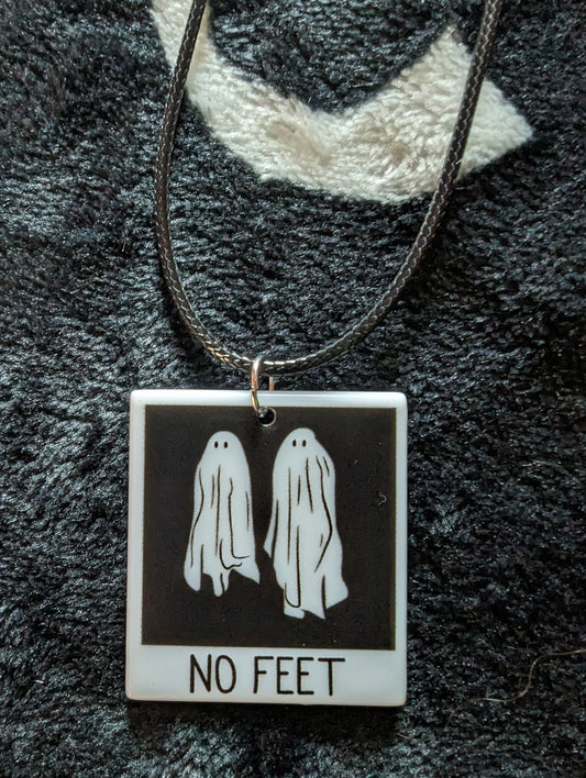 Beetlejuice Ghost Cord Necklace