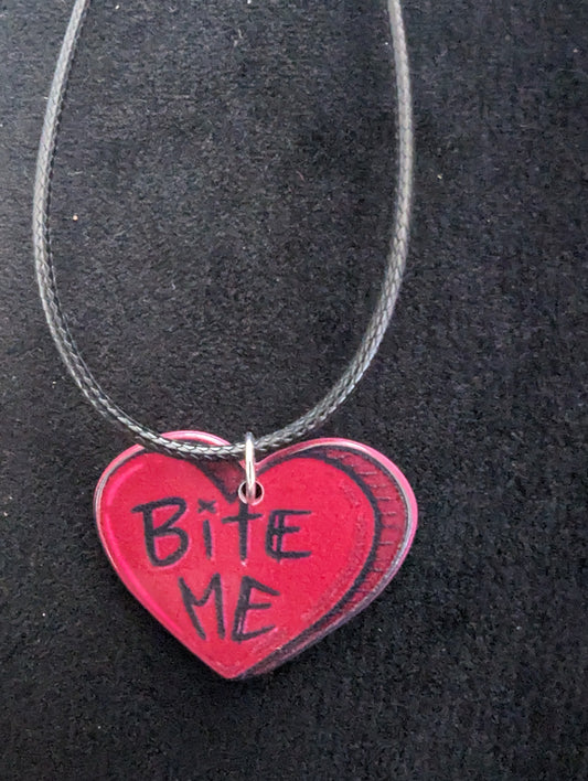 Bite Me Cord Necklace