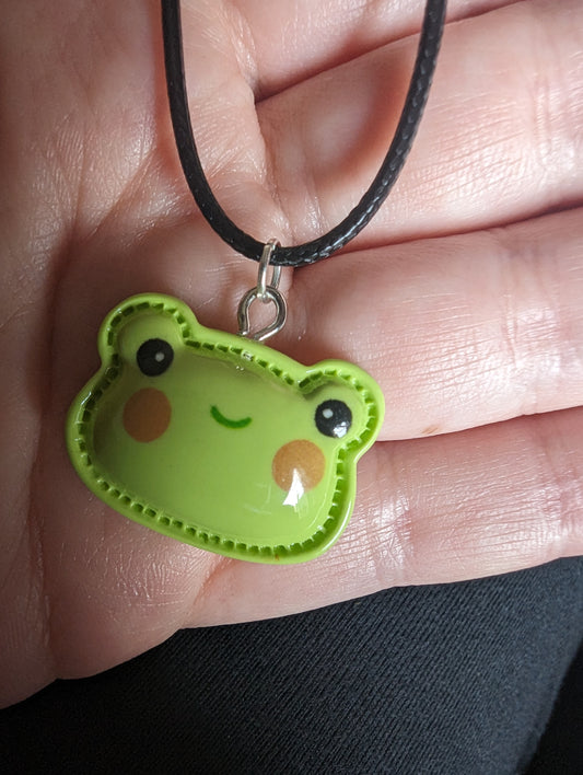 Frog Cord Necklace
