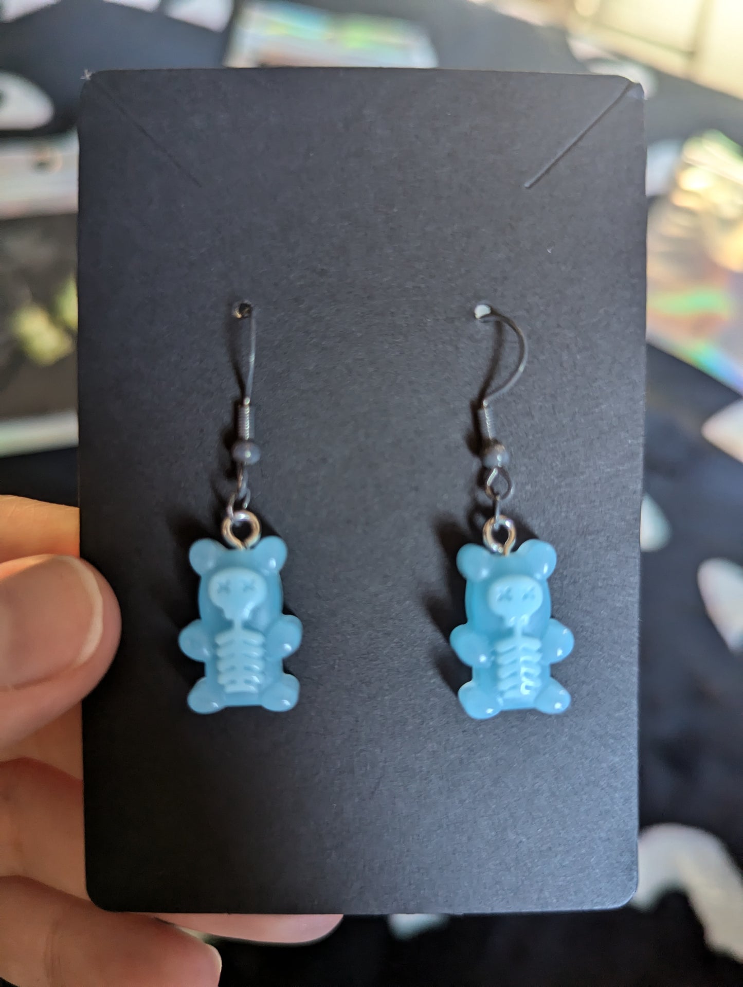 Gummy bear earrings