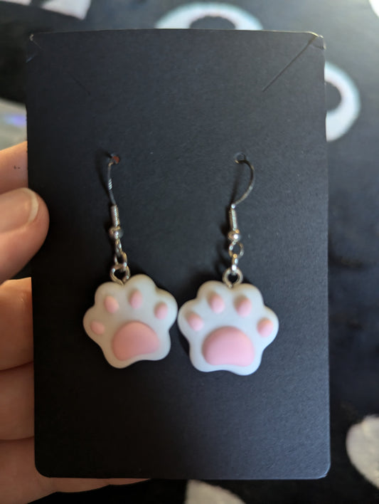 Paw earrings