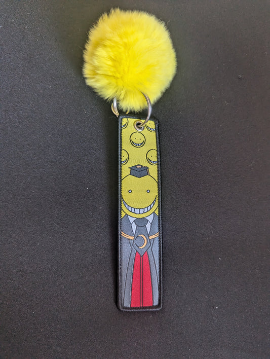 Assassination Classroom pompom Keychain