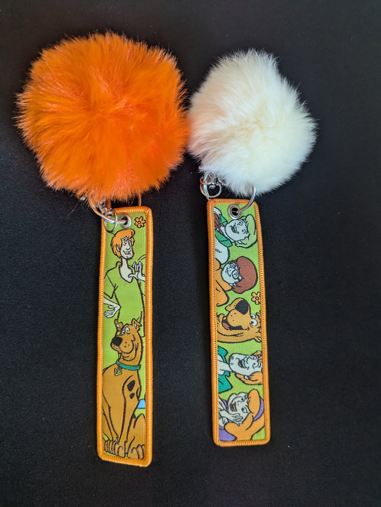 Scooby Doo Pompom Keychain