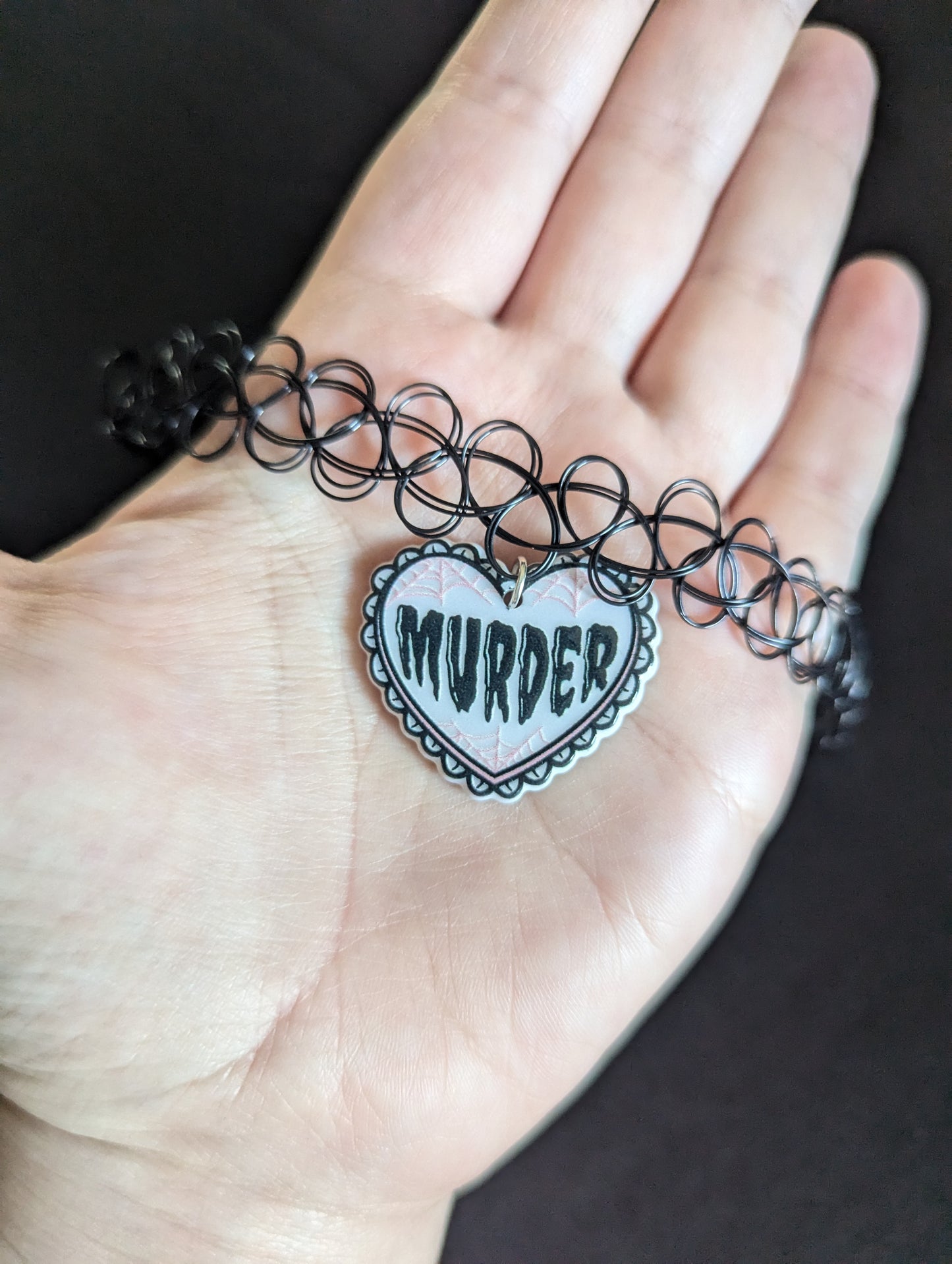 Murder Tattoo Choker