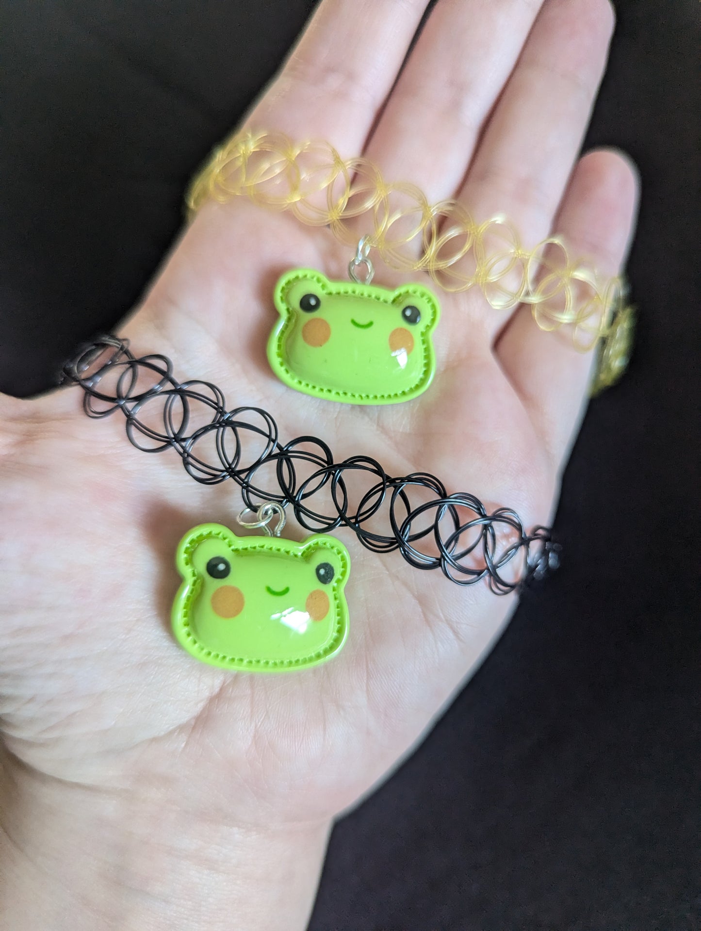 Frog Tattoo Choker